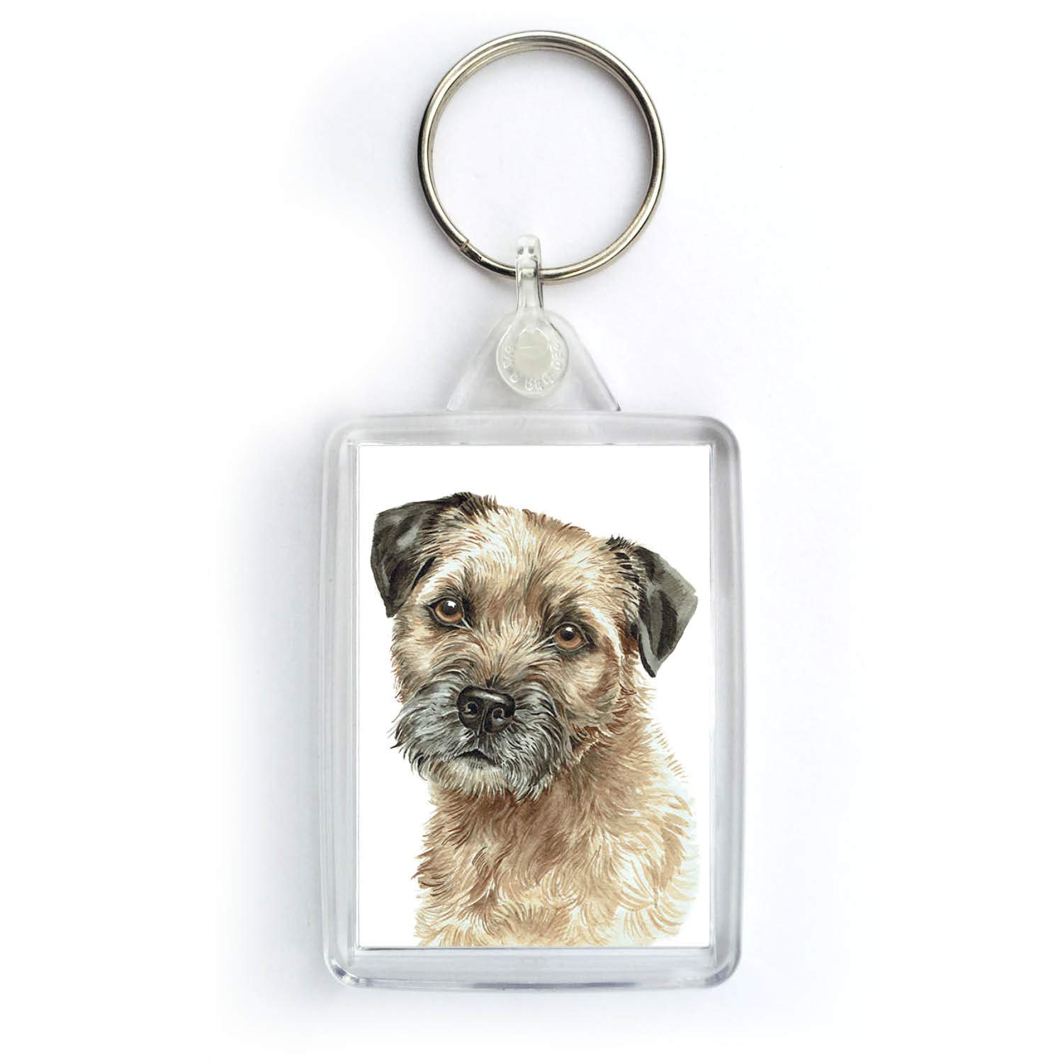 WaggyDogz Border Terrier Dog Keyring (KRG-245)