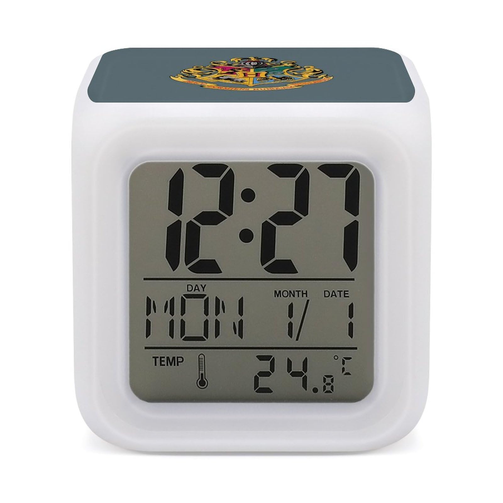 Amazon.co.jp: ホグワーツ ハリー ポッター 魔法目覚まし時計 アナログ