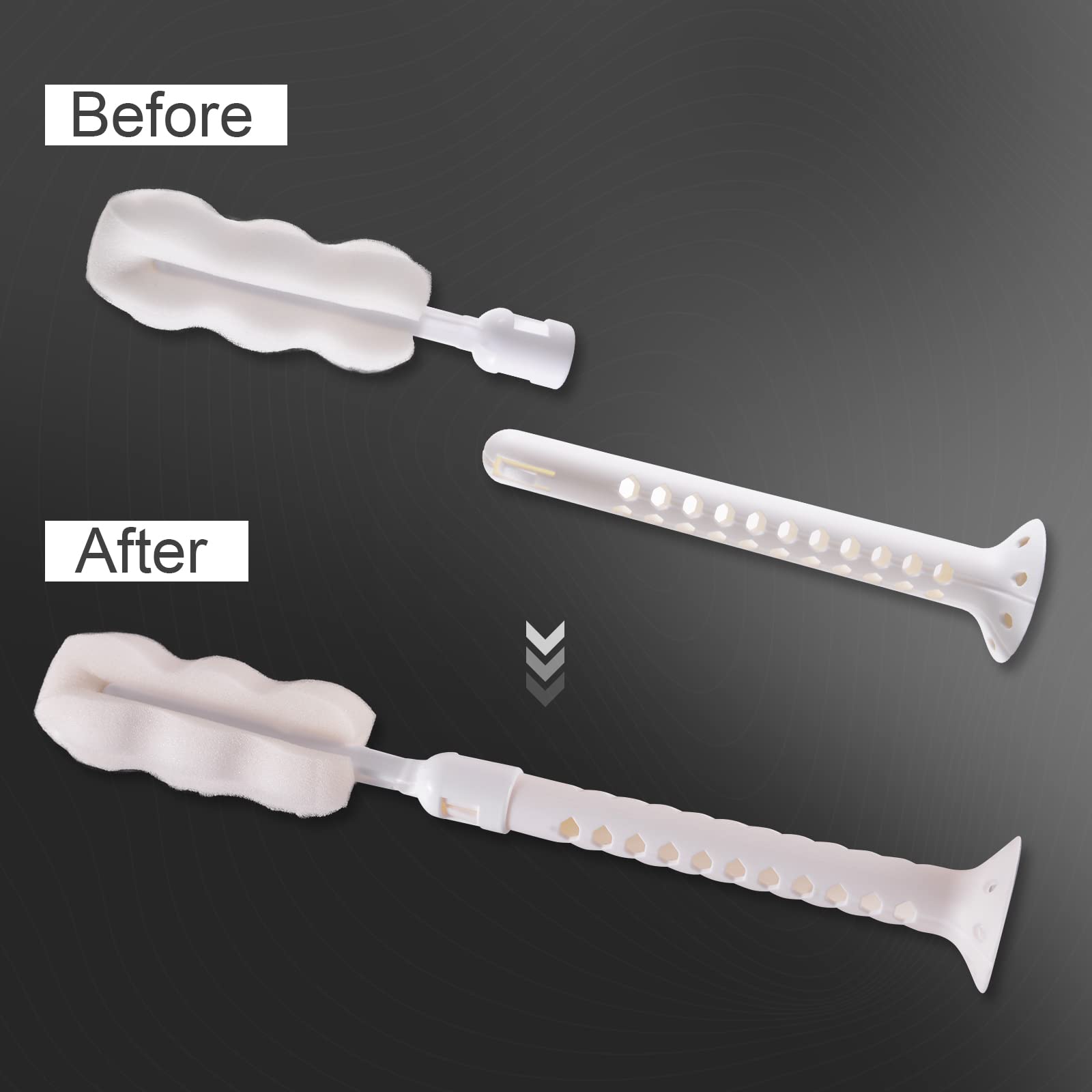 Kit per la Cura Delle Bambole del Sesso Kit di Pulizia per la Masturbazione Maschile Include un Bastone di Asciugatura Riutilizzabile ad Assorbimento D'acqua, Kit di Pulizia del Giocattolo del Sesso