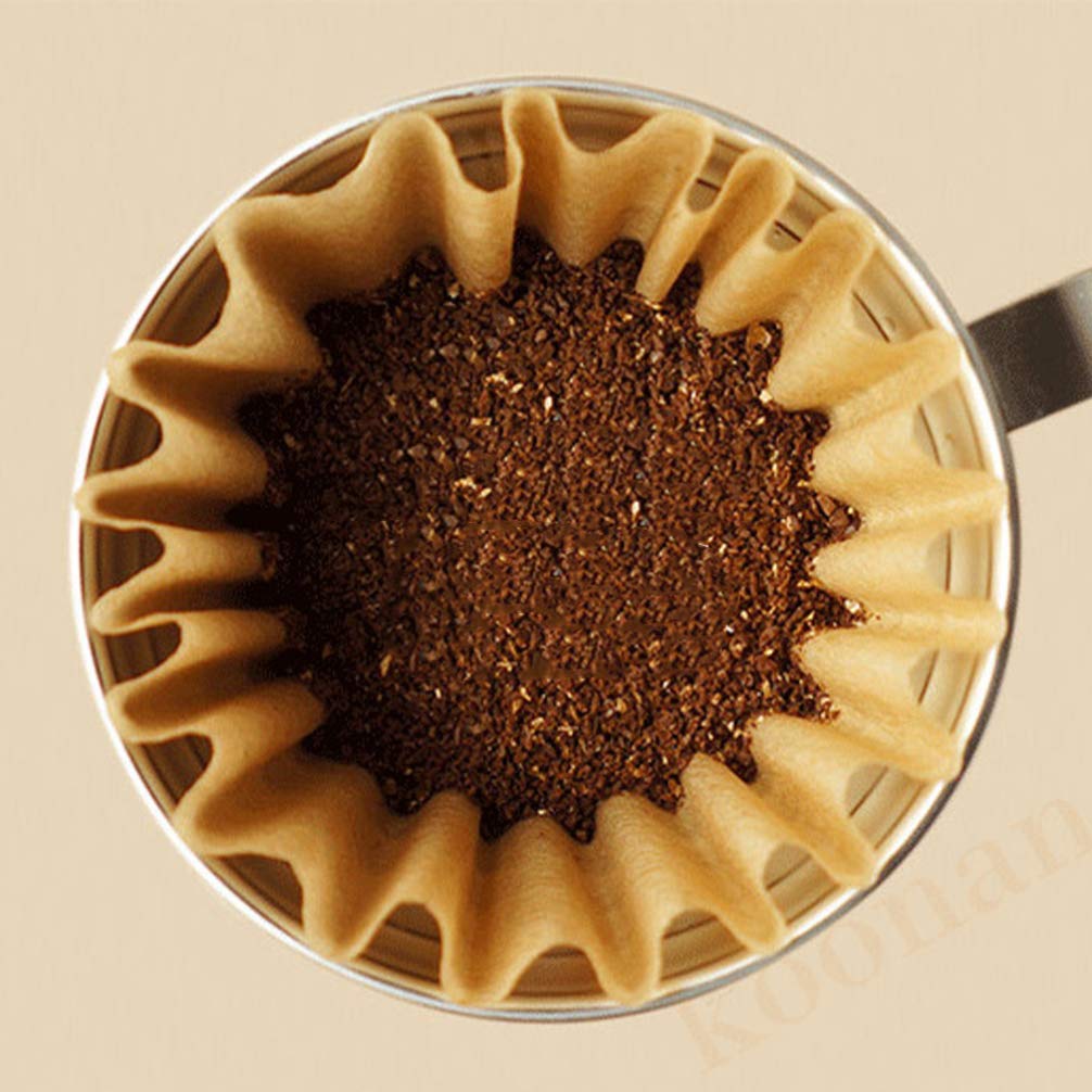 50 Filtri A Cestello Per Caff&egrave; 4,5x6 Cm - Carta Per Macchine Bonamat, Bartscher, Animo, Non Sbiancati