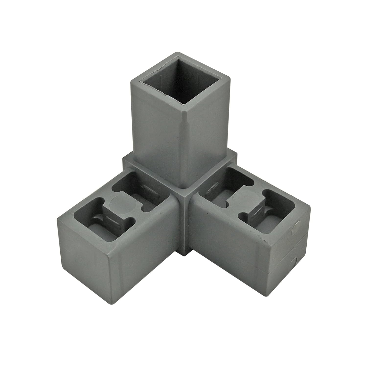 80/20 Inc., 9150, Quick Frame 3 Way Corner Connector, Gray Nylon (10 Pack)