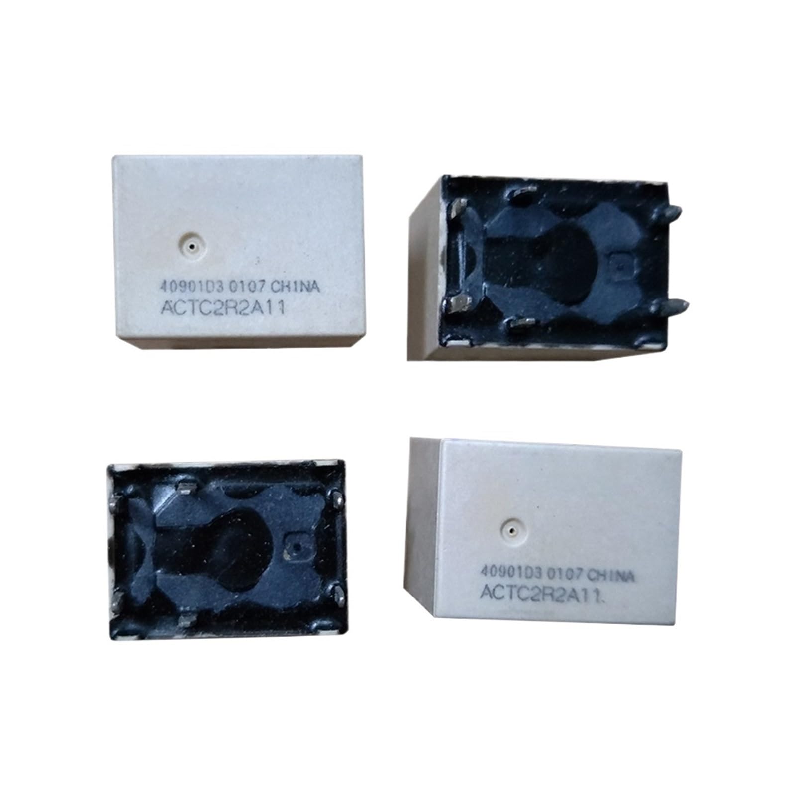 Relais automobile 6 broches ACTC2R2A11 pour circuit électrique de voiture, lot de 10 pièces