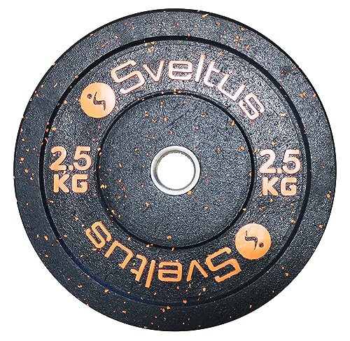 Disco olímpico bumper 2,5 kg Ø35 cm x1