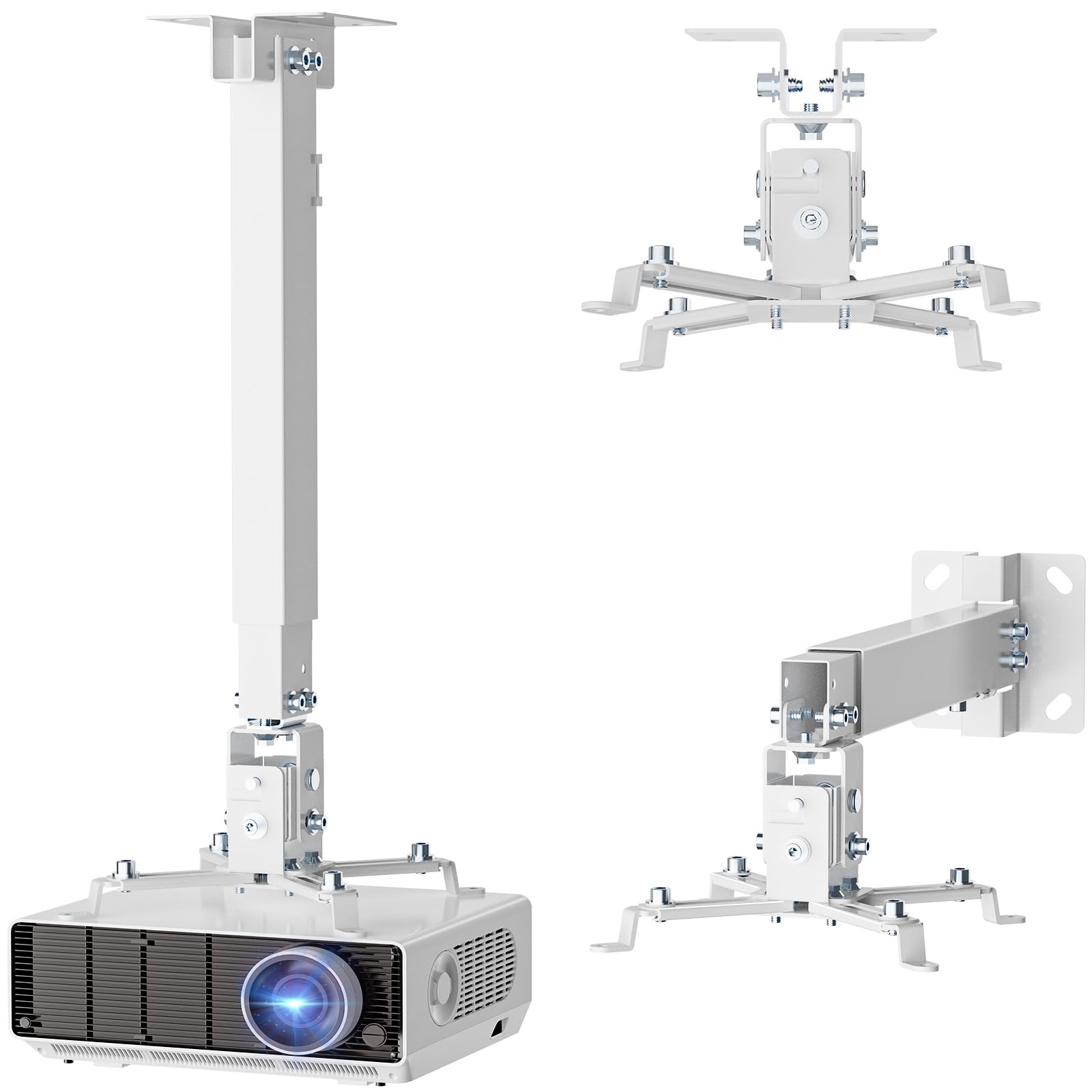 プロジェクター本体 複数接続対応 WALI プロジェクター天井マウントセット