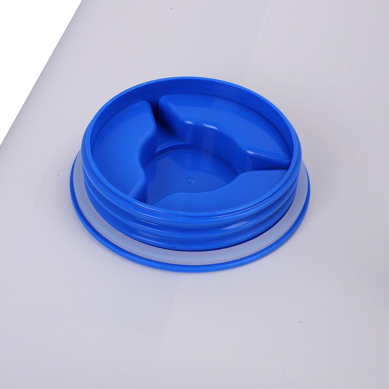 Yosoo Health Gear 33-Gallonen-Wohnmobil-Wasserspeichertank, Frischwassertank aus LLDPE in Lebensmittelqualität, 27,36 X 23,82 X 11,81 Zoll, Nahtloses Weißes Reservoir für den Außenbereich von