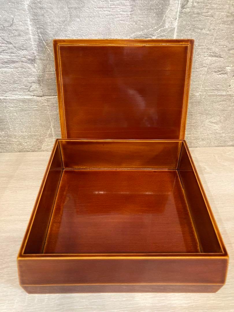 飛騨春慶 重箱 食器 正月 おせち 飛騨春慶塗 三つ重ね 重箱 4組セット