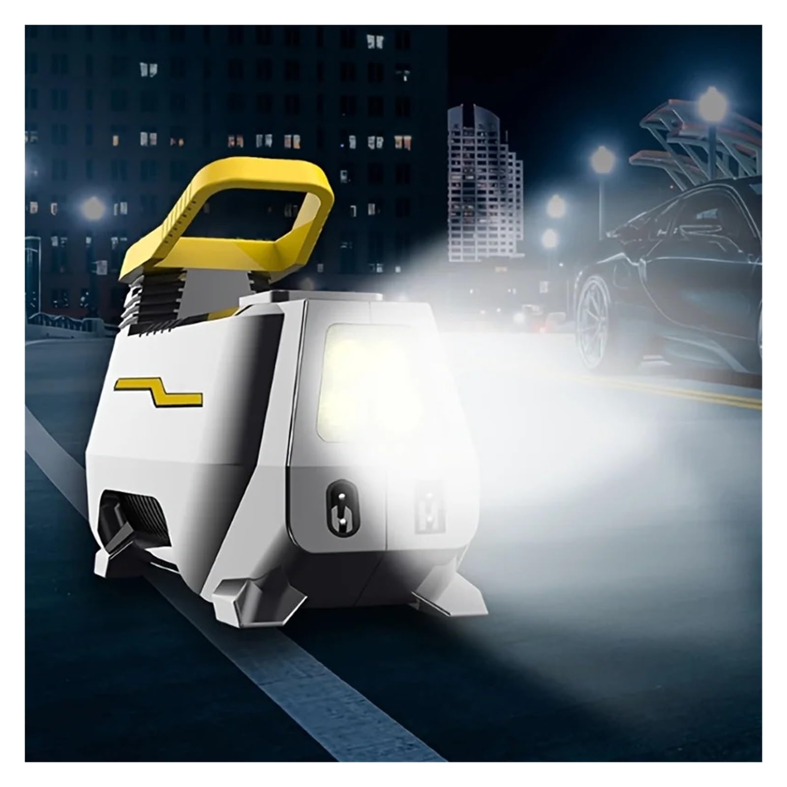 Inflator Do Opon Samochodowych Sprężarka Powietrza Dual Powe AC/DC 12V Przenośna Elektryczna Pompa Samochodu Motocykl Rowerowych Natychmiastowa Inflacja