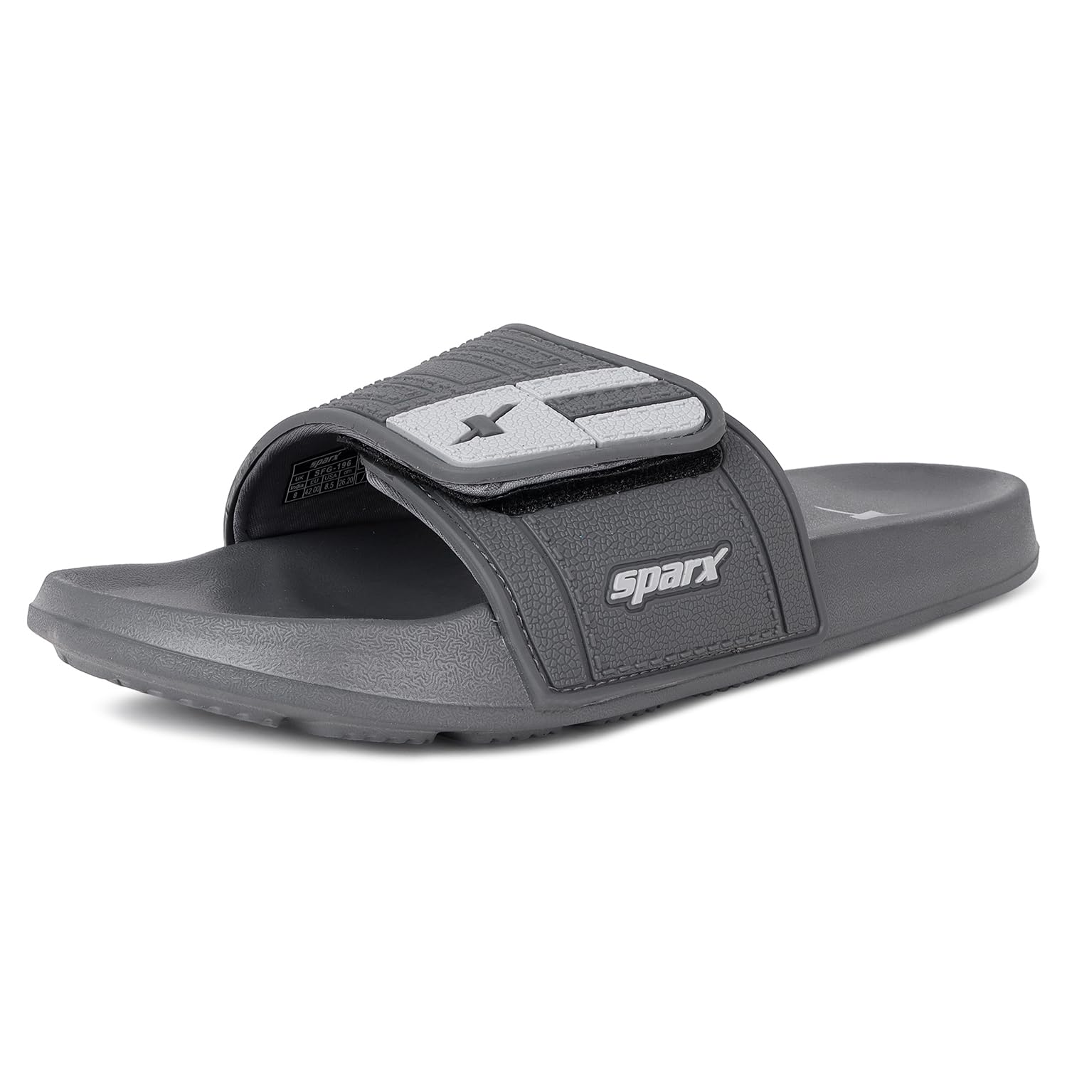 SPARX mens Sfg-196 Slipper Gray Grey - Image 1