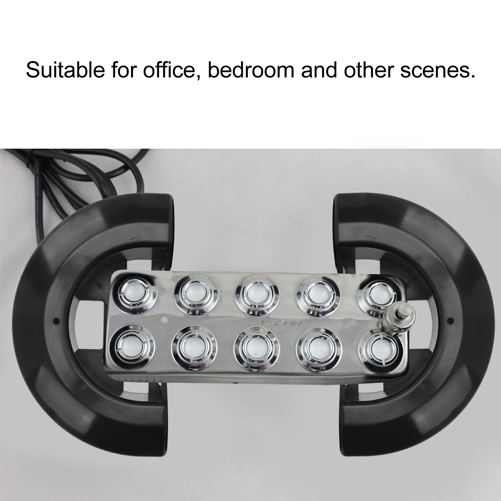 Adjustable Height 2Pcs 6 Head Mist Maker Atomizer Buoy for Office, Bedroom, Home, Spa, with Premium ABS Material for Easy Cleaning