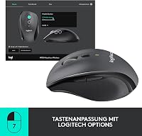 Logitech M705 Marathon vezeték nélküli egér, 3 év üzemidő, 7 gomb, PC/Mac - Business packaging 4