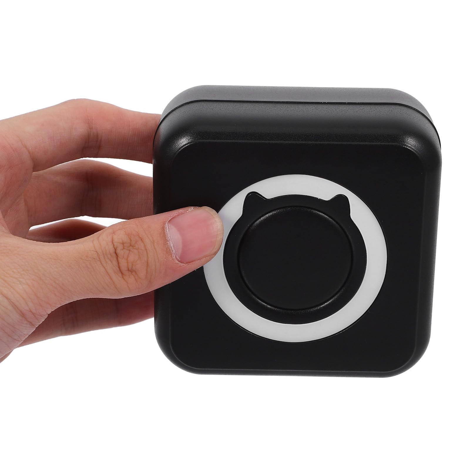 Impresora portátil Mini para móviles en plástico Negro, sin Tinta, para Crear Pegatinas pequeñas y memos, con conexión fácil para Estudiantes