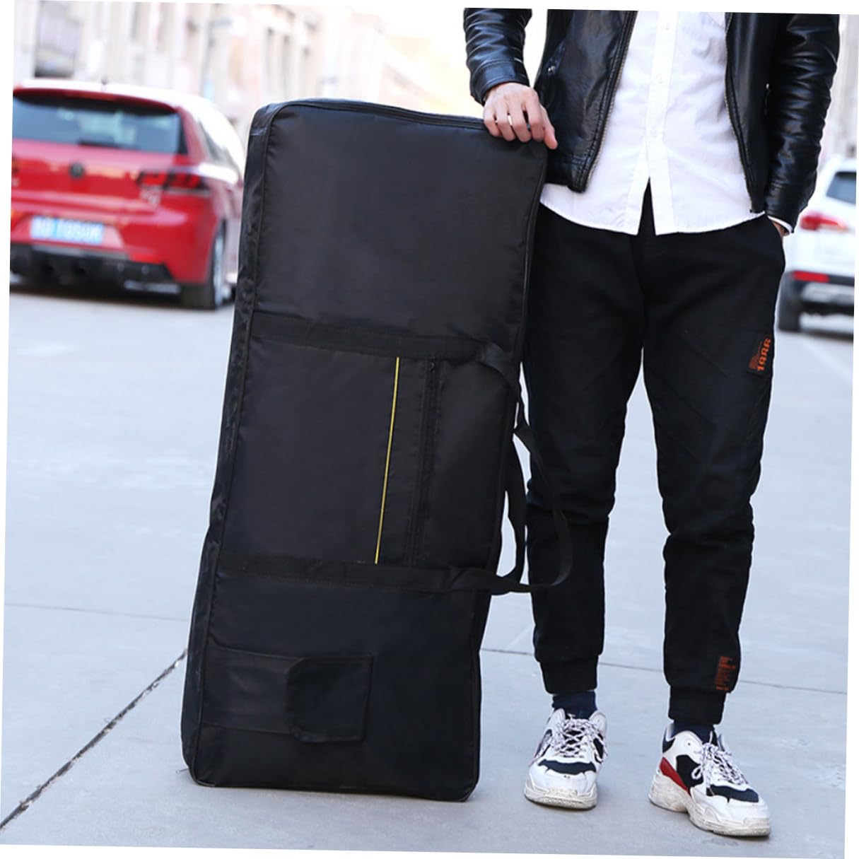 PRETYZOOM Borsa Tracolla Leggera 61 Tastiera e Tasti per Elettronica Oxford Moda Regolabile, Design alla Portatile per Musicisti in Movimento