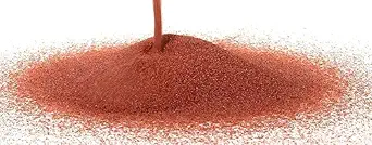 Kedia Minerals Abrasive Garnet Sand Grit size-30-60 for Glass Etching, Sand Blasting, Jewelry work, Water Jet Cutting (2 kg)
