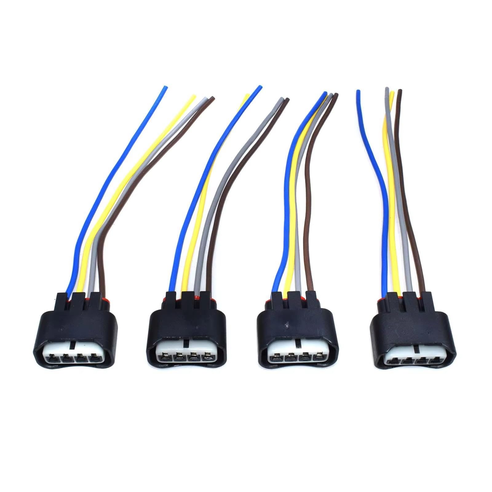 Kfz-Stecker für LEXUS HS250h 2010 2011 2012 Zündspulen-Buchsenstecker-Kabelbaum-Zubehör 90980-11885 (4-teilig)