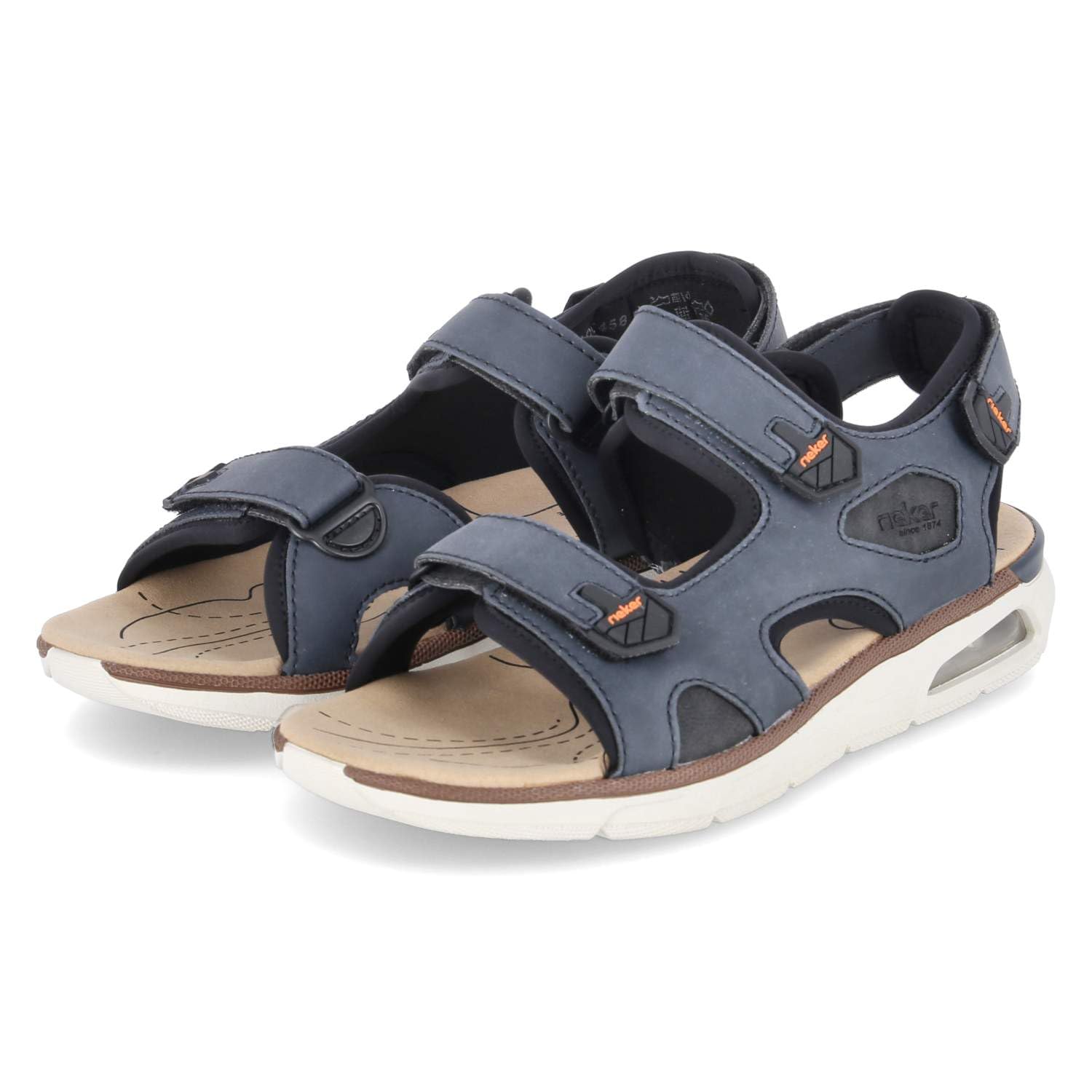 Rieker Herren Sandalette in blau