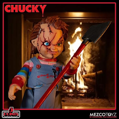 Miniatura 8 de Mezco Toyz Child's Play Chucky - Juego de figuras de lujo de 5 puntos