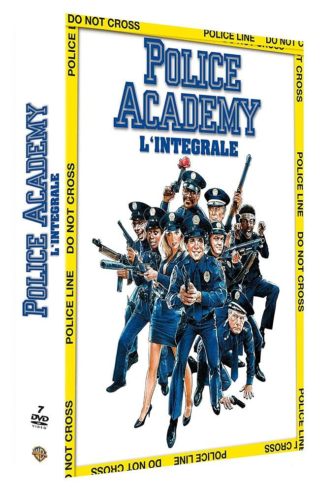 Police Academy saga completa DVD las 7 películas de humor para nostálgicos