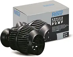 Hydor Bomba de circulação Koralia Nano Aquarium, inclui protetor de cabo embutido, 565 GPH, mede 6 cm e é ideal para uso em água doce ou salgada