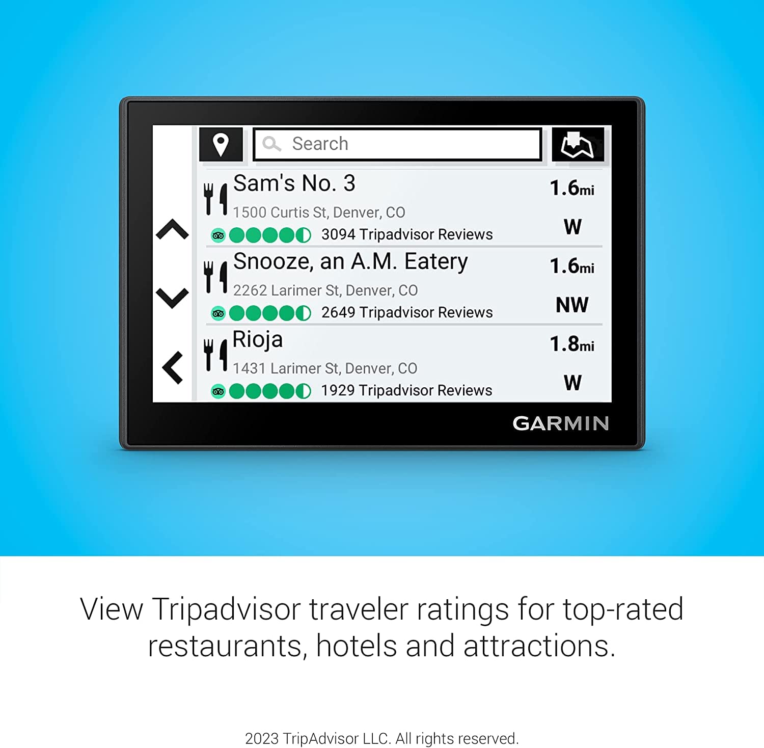 Garmin Drive 53 GPS Navigator, HighResolution