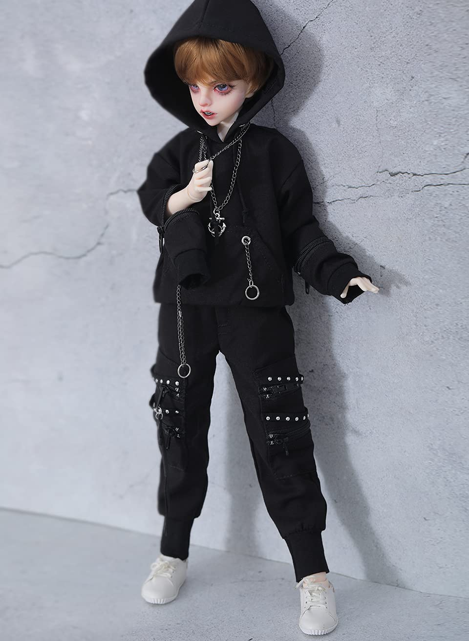 Amazon | BJDドール 球体関節人形 1／4 40cm 男 人形本体 ヘッド