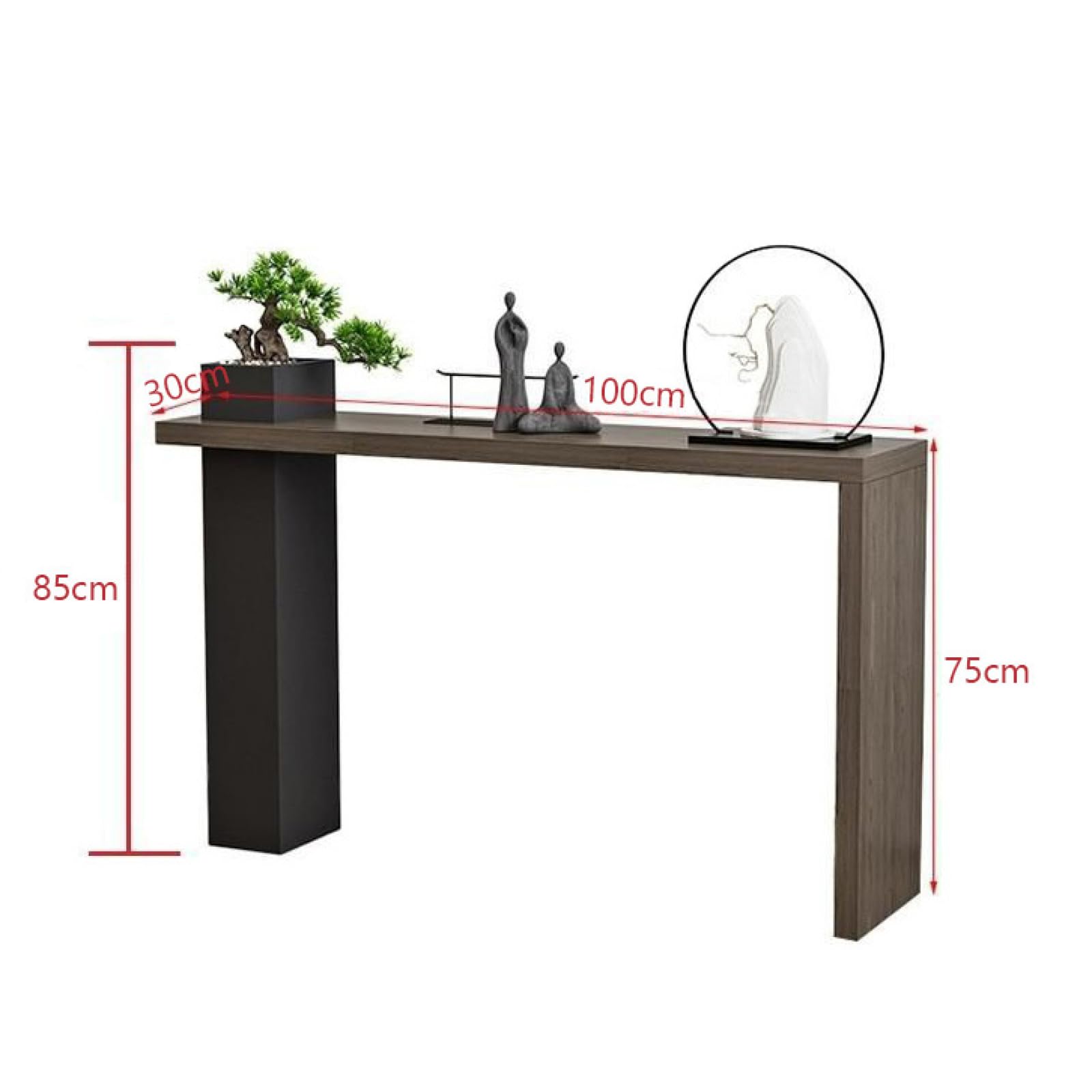 Amazon.com: Modern Console Table with Planter Box, 40 inch