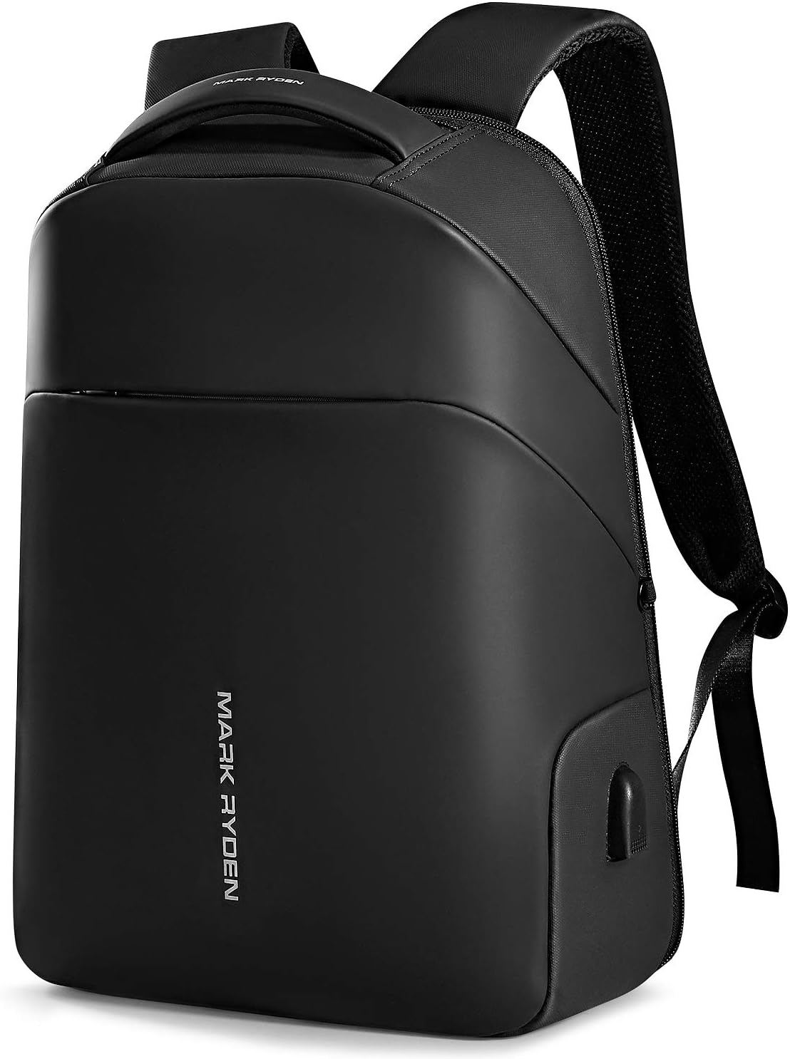 Mark Ryden Mochila para portátil a Prueba de robos, Mochila de Negocios de 15.6 Pulgadas con USB, Paquete de Viaje Escolar Impermeable con un Compartimento Grande para Hombres y Mujeres