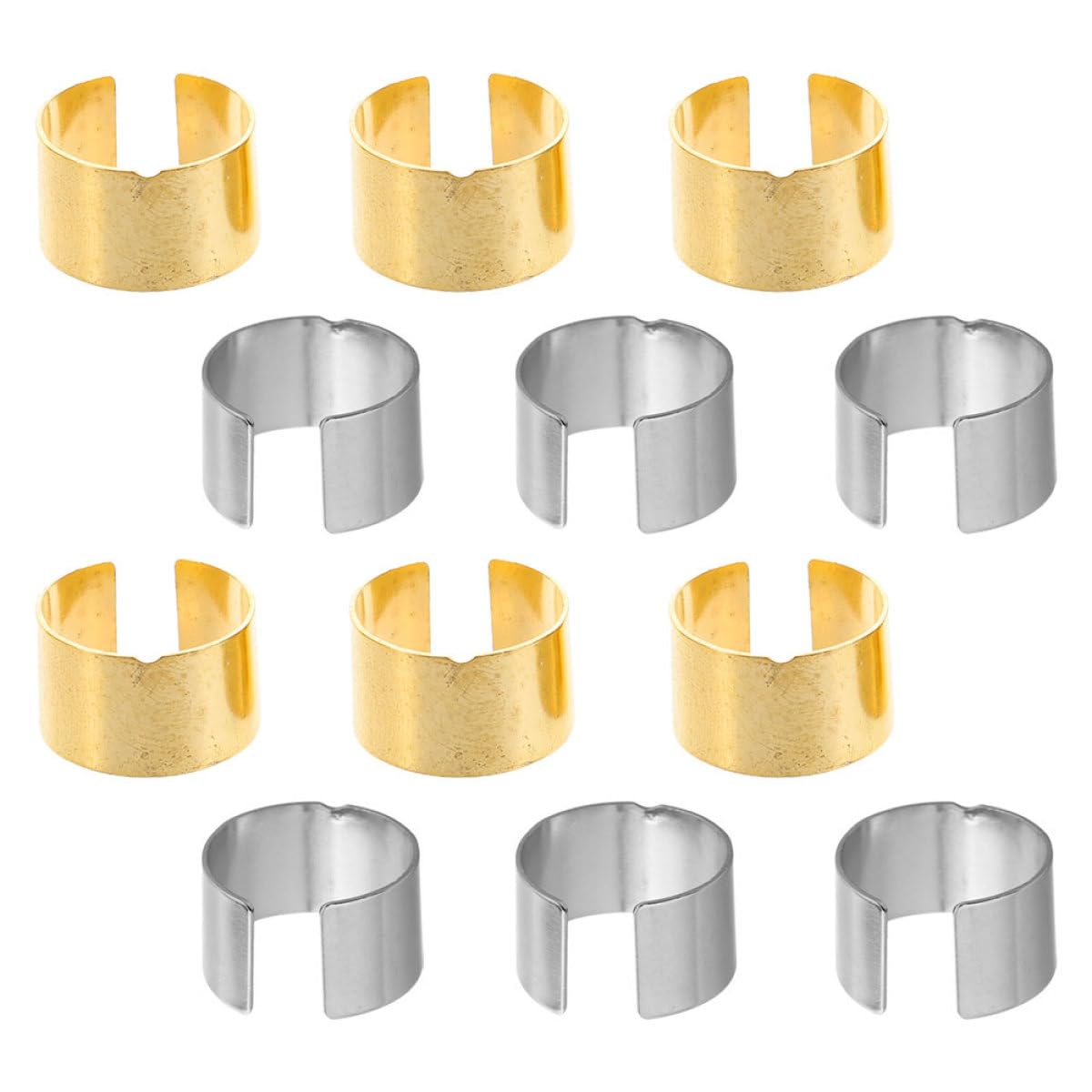 Adaptateurs de Bornes de Batterie Voiture en Alliage 12pcs Cales pour Installation Rapide et Rangement Portable, Accessoires pour Composants Audio Automobile