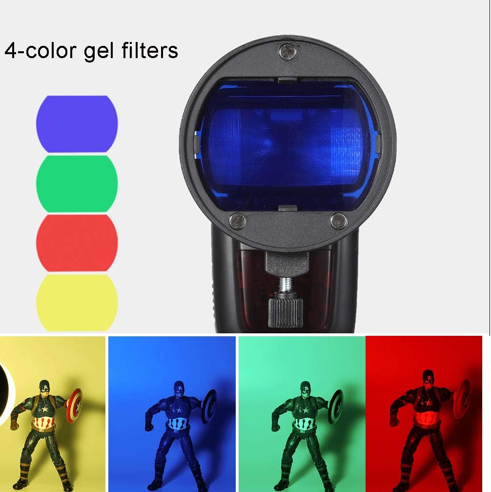 Magnetic Flash Diffuser Light Speedlite Adpater for Canon, Nikon,Sony, Godox or Other Flash