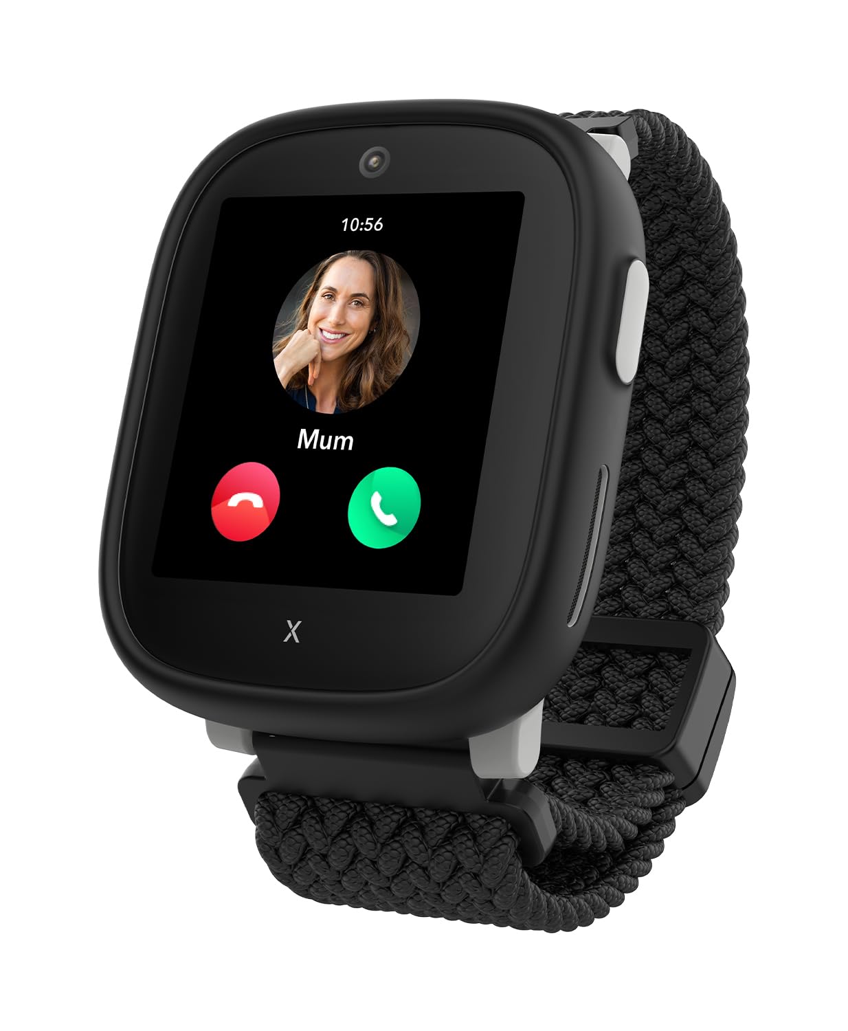XPLORA X6 Play - Watch Phone for Children (4G) - Calls, Messages, Kids School Mode, SOS Function, GPS Location, Camera and Pedometer - Including 3 months free subscription (BLACK)