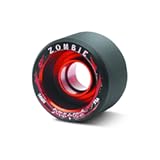 Zombie Roller Skate Wheels | 95a Hardness Low 59mm | Made with Anodized Aluminum Core | Attractive & Stylish Made in USA(Set of 4)