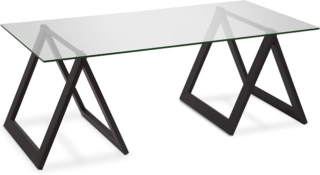 Henn&Hart Coffee Table, One Size, Black
