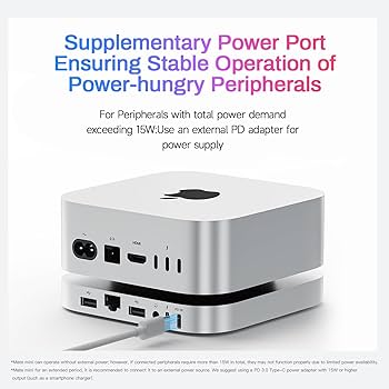 Amazon.com: BEELINK EX Mate Mini-A 80Gbps Mac mini M4 Dock & Stand
