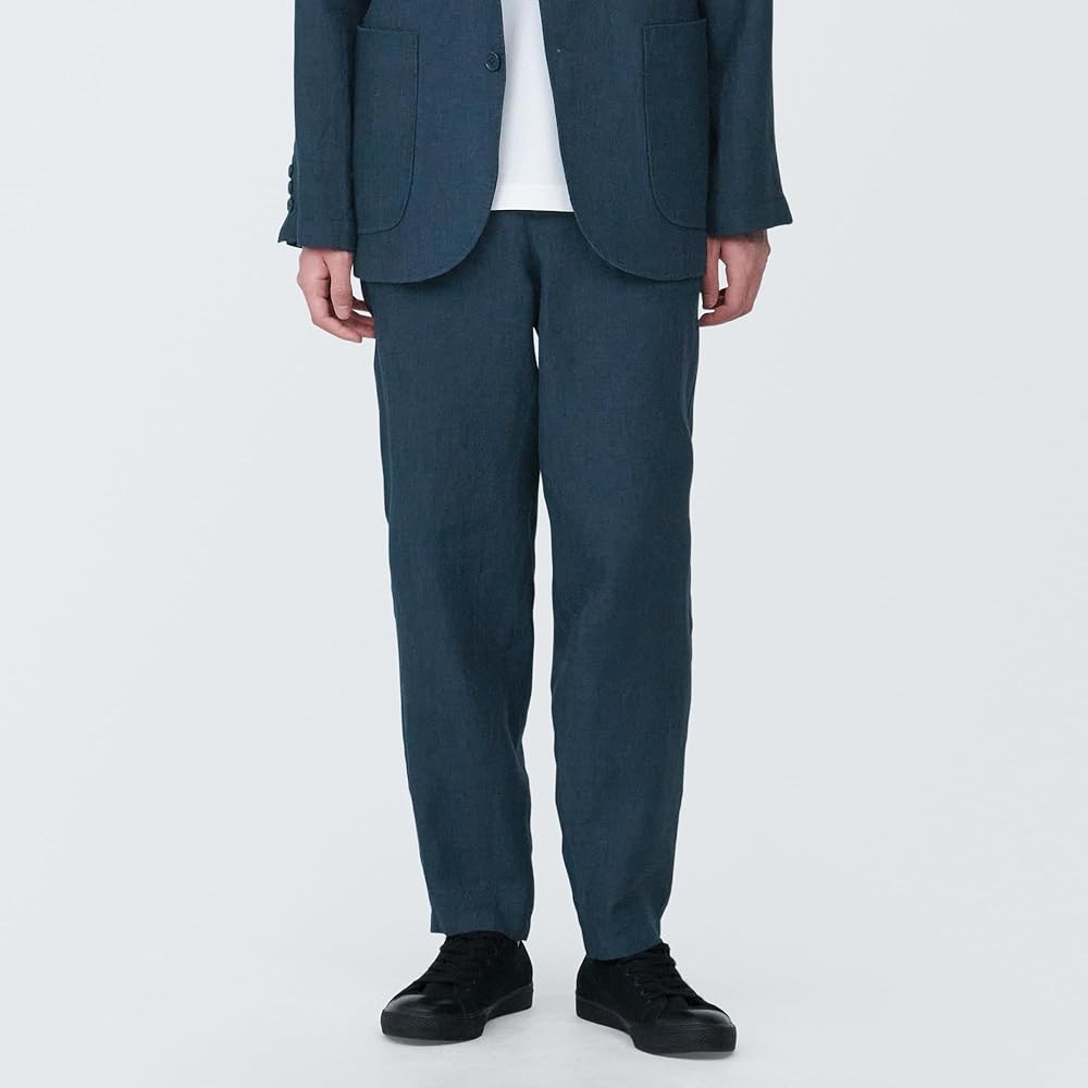 無印良品 リネン ジャケット テーパードパンツ Lサイズ 無印良品 リネン ジャケット テーパードパンツ Lサイズ 無印良品