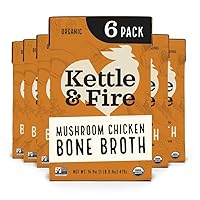 Vista 8 de Kettle & FIRE Caldo de Hueso de Res Chipotle, 16.9 oz