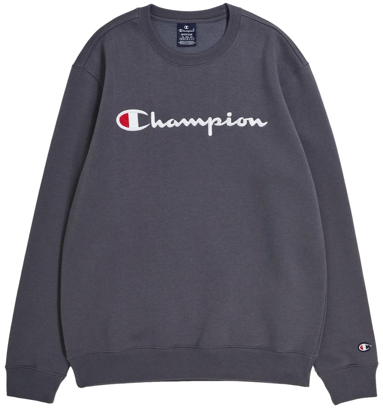 Champion Men's Sweatshirt, Powerblend, Fleece Midweight Crewneck Sweatshirt (Reg. or Big & Tall)
