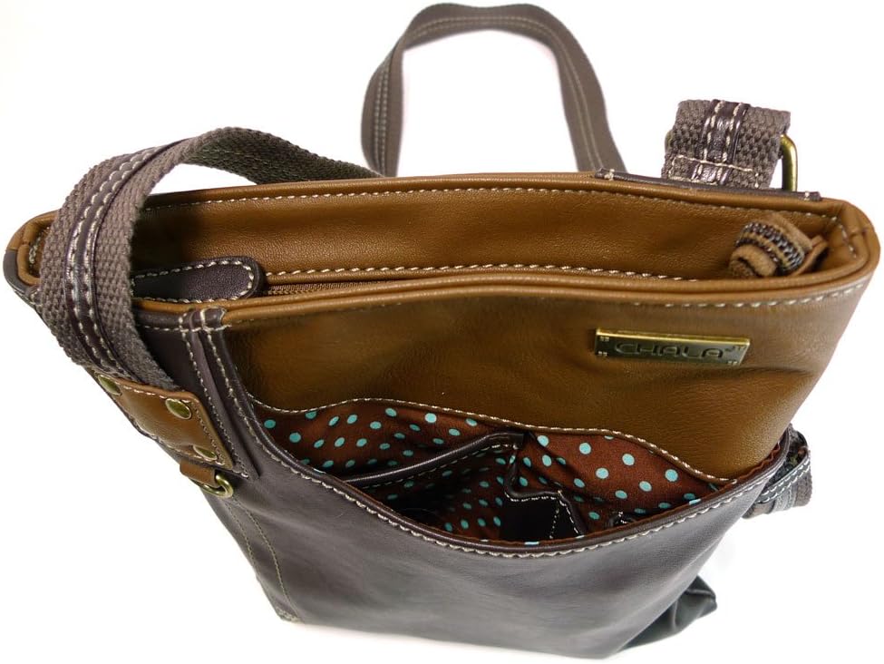 CHALA SWING Pack Cross-Body Purse with Metal Mini Keychain
