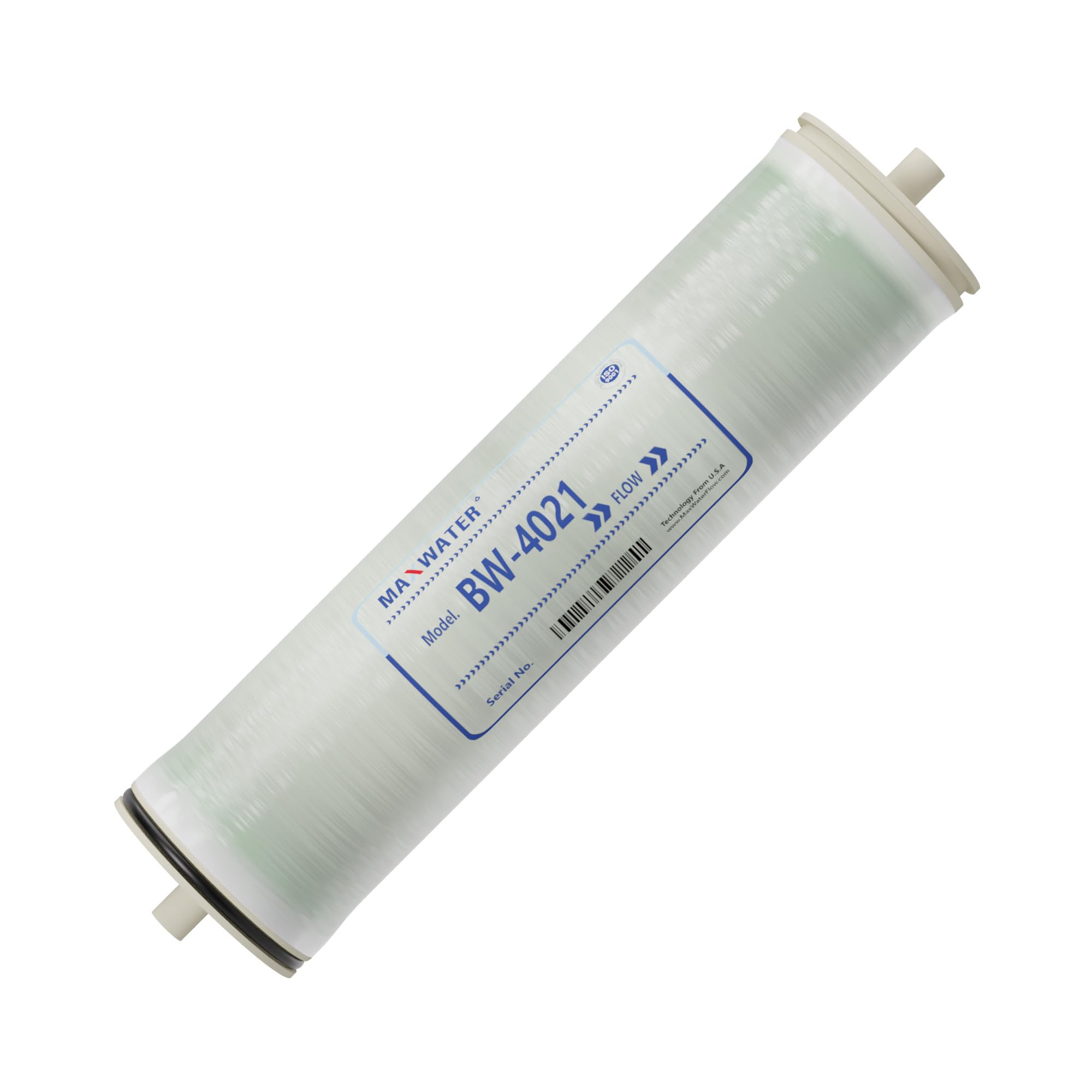 Membrana comercial RO de ósmosis inversa 4021 (BW-4021: 1000GPD) tamaño 4 x 21 pulgadas, bueno para industriales, agrícolas, casas enteras y más