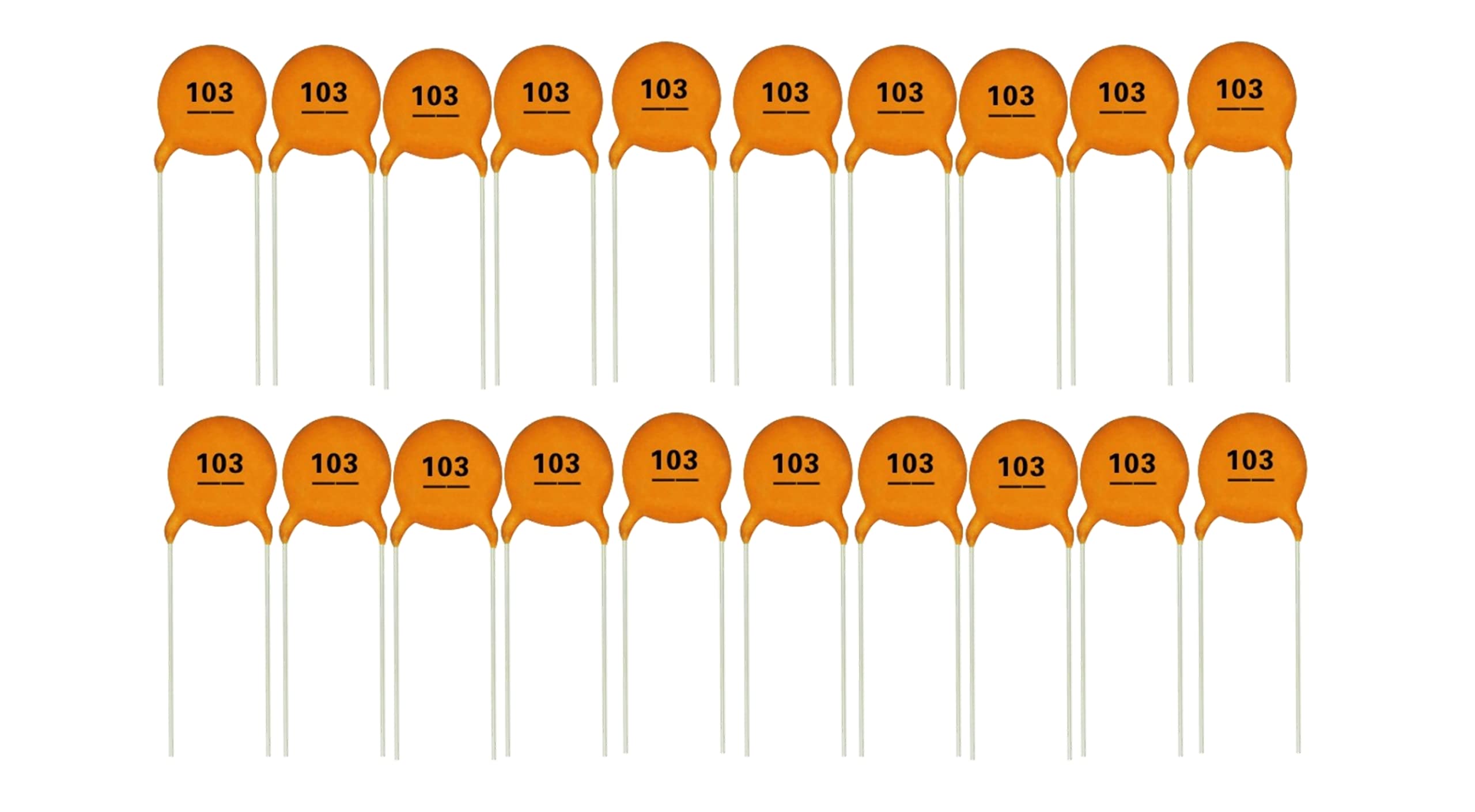 INSIGNIA LABS -20 Pcs 103 0.01 uF 50 Volt Ceramic Disc Capacitor (B09927RS2M) Amazon Price History, Amazon Price Tracker