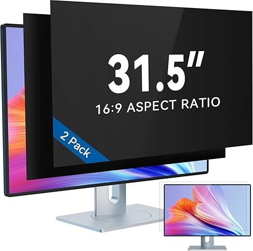 Miniatura 11 de IPROKKO - Filtro de pantalla de privacidad de computadora de 19 pulgadas para monitor de pantalla ancha 5:4, extraíble de 19 pulgadas, protector de