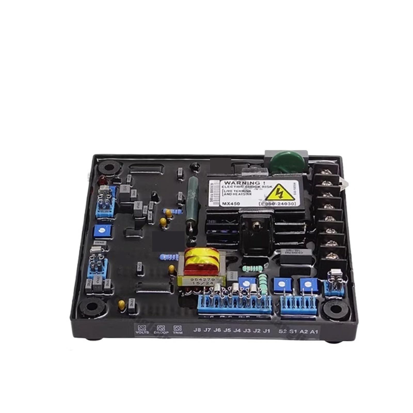 PWANUIGTE 1pcs MX450 AVR excitation regulator Diesel brushless generator set automatic voltage