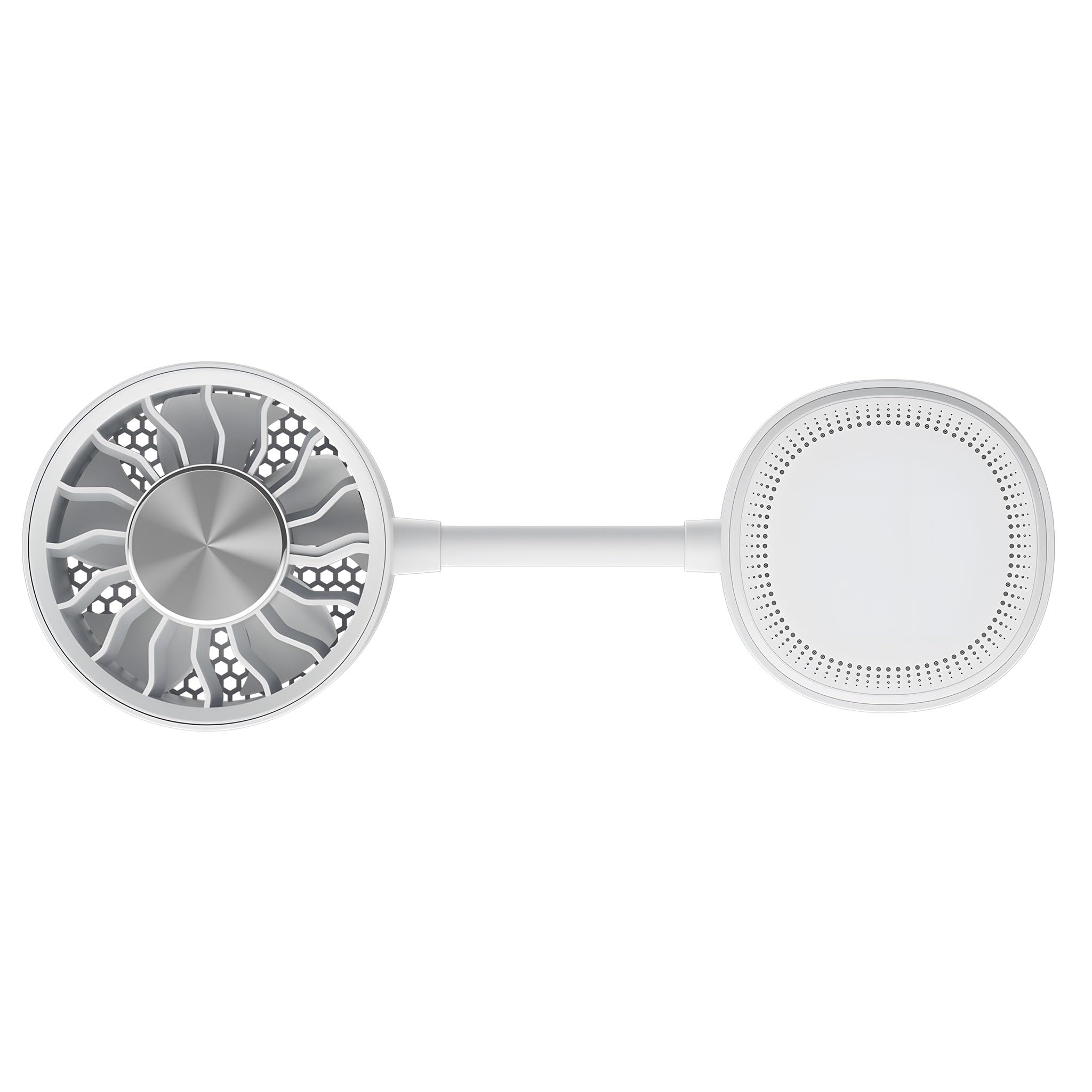 NRVTRE Compact Clip on Tabletop Device with Type C Charging and 3 Preferences Suitable for Various Locations Cooling Fan