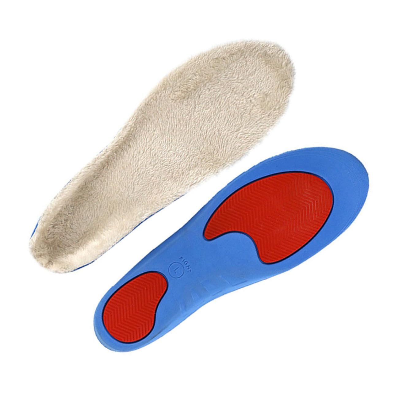 FRCOLOR 1 Pair Winter Insoles Shoe Inserts Sports Shoe Pad Thickened Shoe Pads Arch Supports Orthotics Insoles Boot Insoles Boots Slippers Insoles Orthopedic Insoles White Men and Women