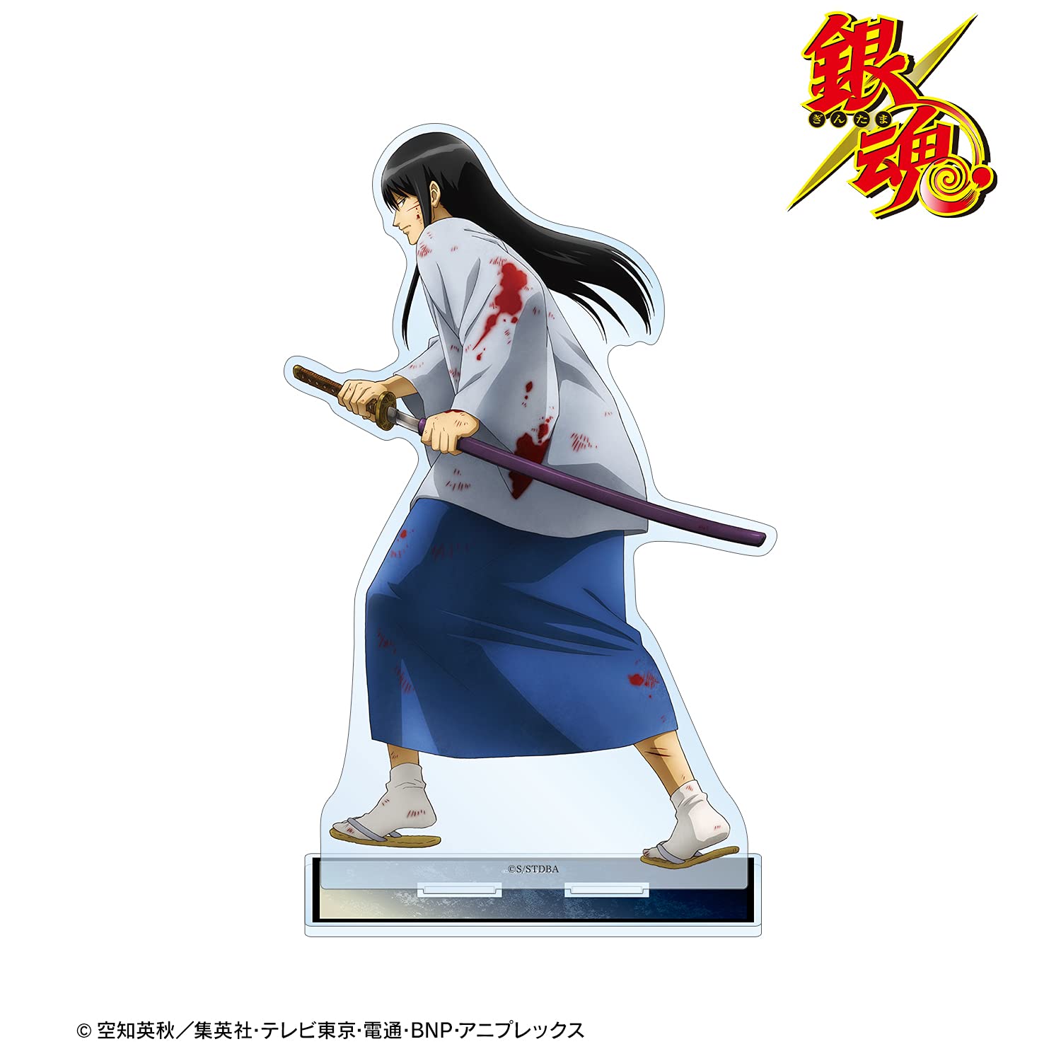 Amazon.co.jp: 銀魂 描き下ろしイラスト 桂小太郎 戦う背中ver. BIG