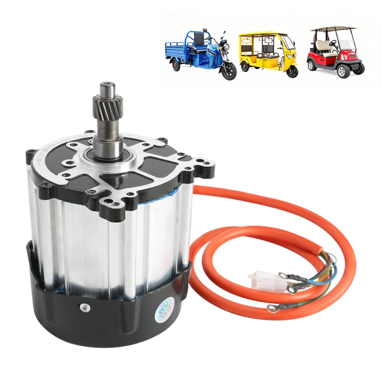 Moteur DifféRentiel Pour Tricycle éLectrique De 1 500 W à 2 000 W 60V-1500W