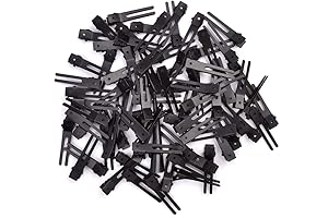 120 Count Dual Prong Curl Section Hair Styling Clips