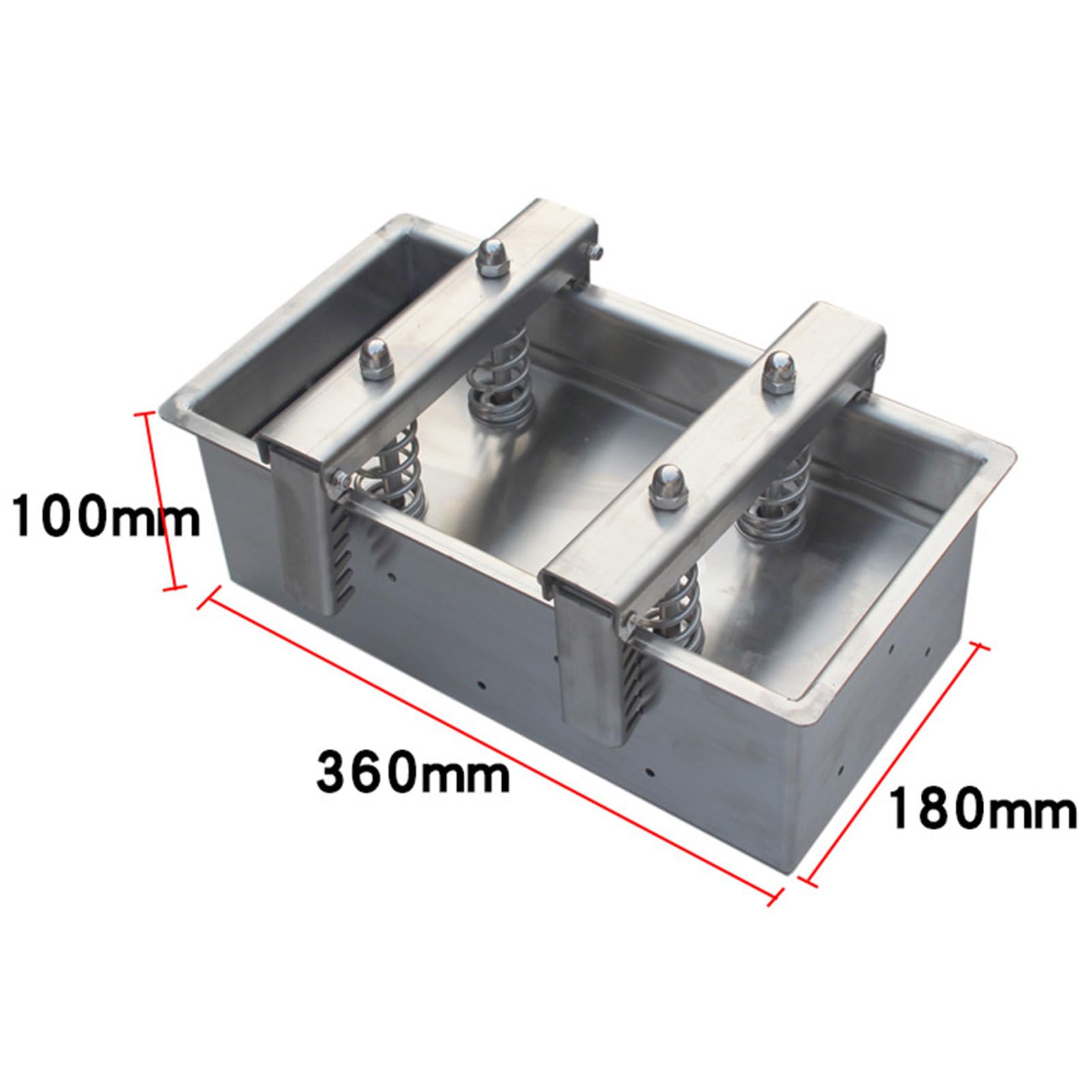 Pressa per carne, in acciaio inox, per panini fatti in casa, utensile da cucina versatile per ristoranti e cucina casalinga