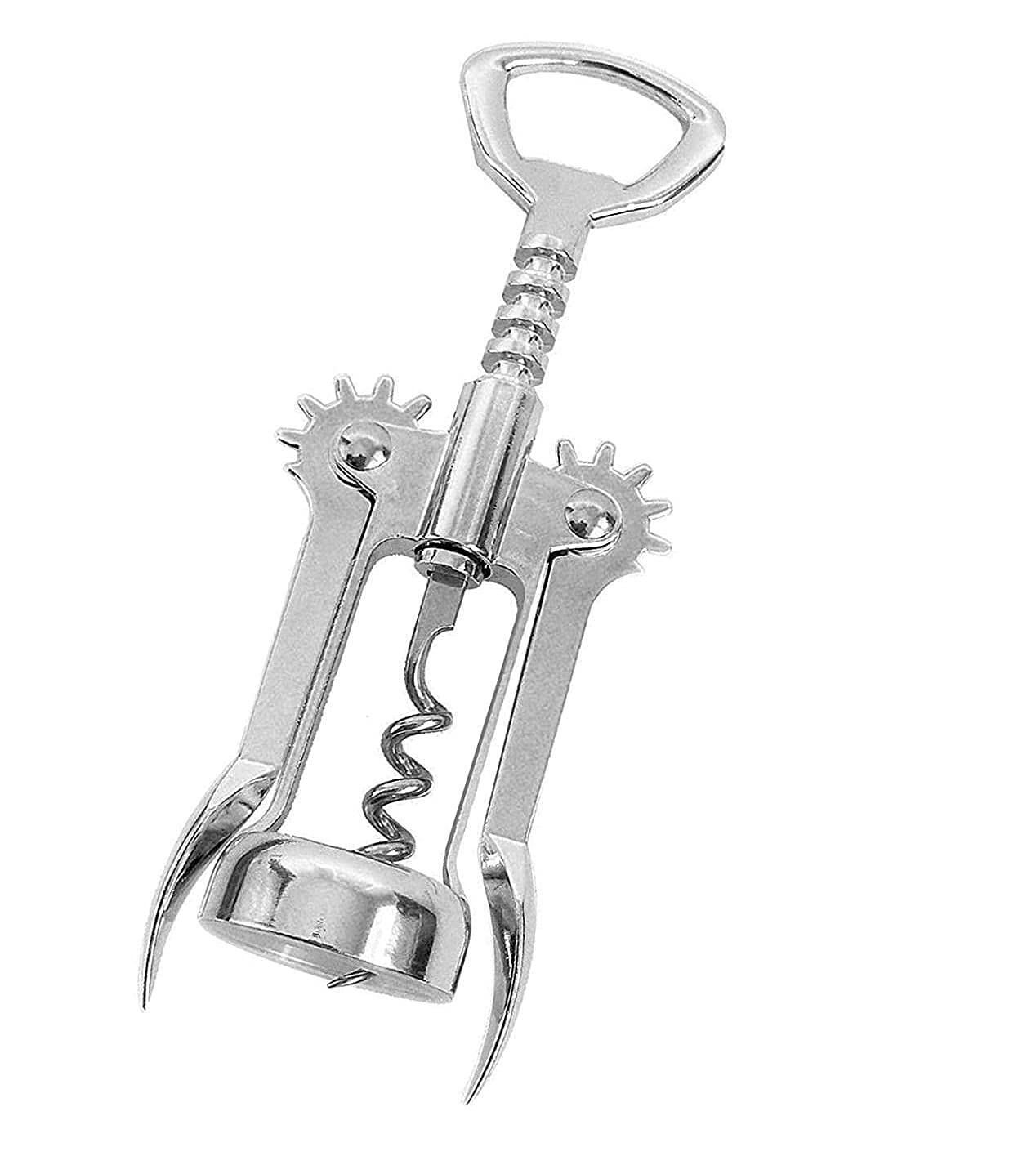 Pindia All in One Multifunctonal Corkscrew Wine Beer Bottle Opener- 1 Pc - Image 1