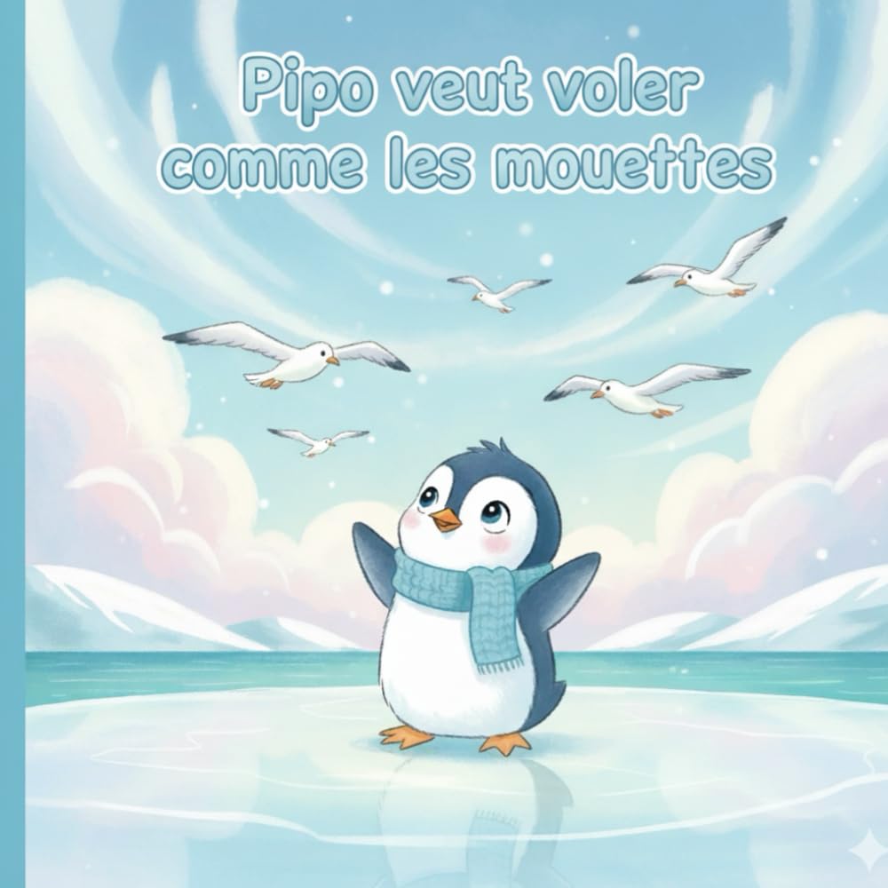 Pipo veut voler comme les mouettes: Une histoire douce sur les rêves et la confiance en soi