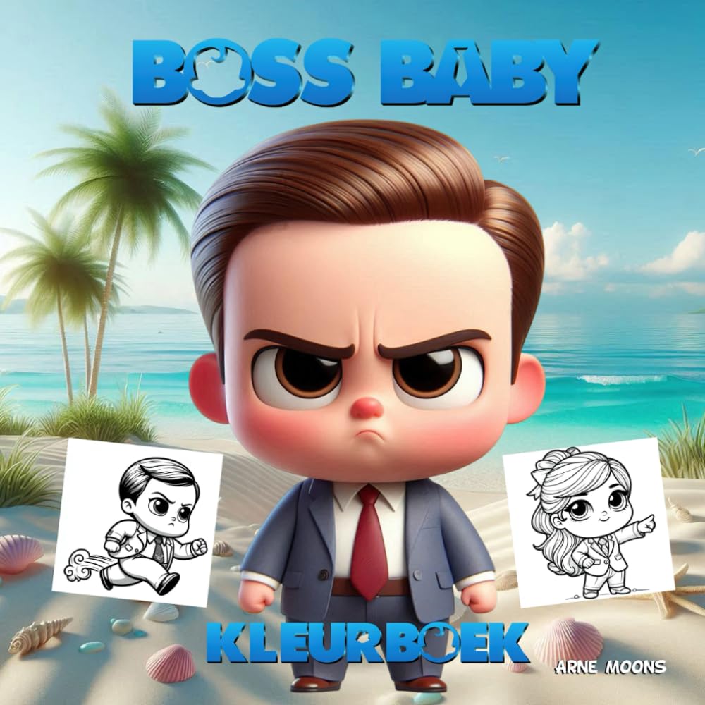 Boss Baby Kleurboek:: Duik in het Leuke en Grappige Leven van Boss Baby!