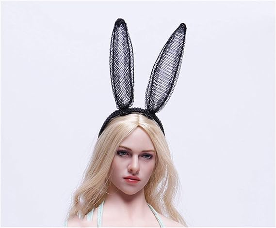 Amazon 1 6 1 6 スケール うさぎの耳 レース 耳 うさ耳 女子 セクシー 可愛い 美人 Sm コスプレ 服 衣装 飾り ドール 兵士 女性 12インチ Phicen Tbleague 1 6素体 フィギュア ドール 通販